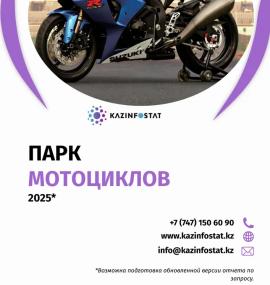 Ready-made report: Motorcycle Fleet in Kazakhstan | KazInfostat