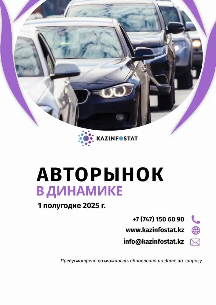 Ready-made report: Automotive Market in Kazakhstan in Dynamics. First Half of 2025 | KazInfostat